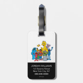 Étiquette À Bagage Sesame Street Pals Wing (Dos Vertical)