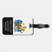 Étiquette À Bagage Sesame Street Pals Wing (Dos horizontal)