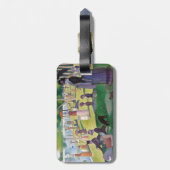 Étiquette À Bagage Seurat - Un dimanche sur La Grande Jatte - Code QR (Dos Vertical)