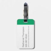 Étiquette À Bagage Shaggy "Zoinks !" Graphic halftone (Dos Vertical)