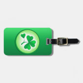 Étiquette À Bagage Shamrock (Devant horizontal)