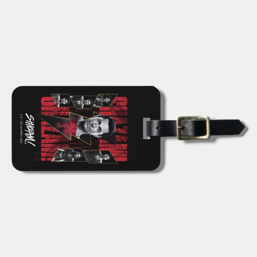 Étiquette À Bagage SHAZAM ! Furie des dieux | Groupe SHAZAMily (Devant horizontal)