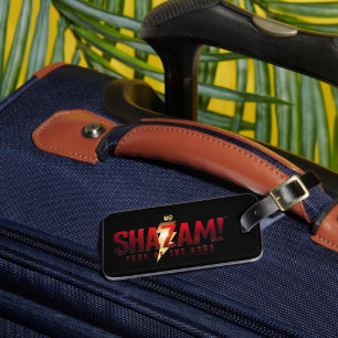 Étiquette À Bagage SHAZAM ! Furie des dieux   Logo Fury of the Gods