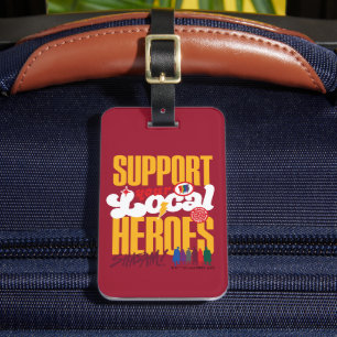 Étiquette À Bagage SHAZAM ! Furie des dieux   Soutien aux héros locau