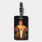 Étiquette À Bagage SHAZAM ! | Shazam Sunset Silhouette (Devant Vertical)