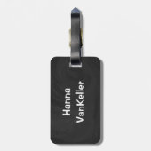 Étiquette À Bagage Shoot Pool Not People (Dos Vertical)