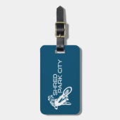 Étiquette À Bagage Shred Park City VTT Utah (Devant Vertical)