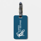 Étiquette À Bagage Shred St. George Utah Mountain VTT (Dos Vertical)