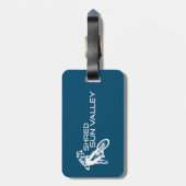 Étiquette À Bagage Shred Sun Valley Idaho Mountain Vélo (Dos Vertical)