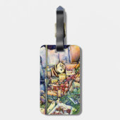 Étiquette À Bagage Si Dieu avait fait mieux, elle aurait gardé (Dos Vertical)