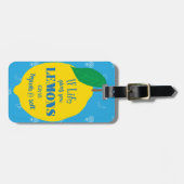 Étiquette À Bagage Si la vie vous donne des citrons, la tequila de (Devant horizontal)