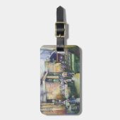 Étiquette À Bagage Si L'Art Nie La Forme, Grace La Fournira (Devant Vertical)