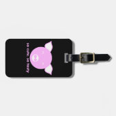 Étiquette À Bagage si mignon, si savoureux, porc (Devant horizontal)