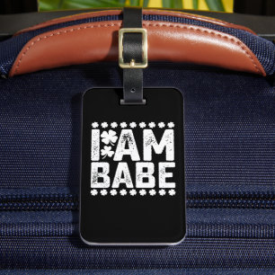 Étiquette À Bagage Si Perdu Retour À Babe Je Suis Bébé Couple Corresp