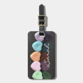 Étiquette À Bagage Si tu vois ça, crie mon nom (Devant Vertical)