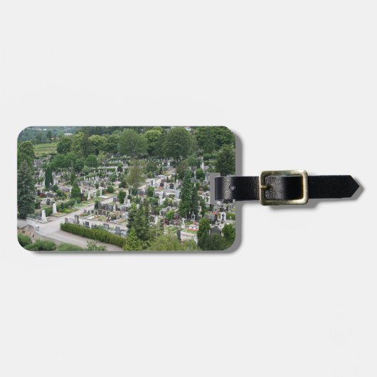 Étiquette À Bagage Sieveringer Friedhof (Devant horizontal)