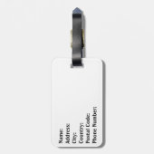 Étiquette À Bagage Signal d'accueil (Dos Vertical)