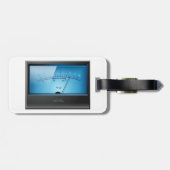 Étiquette À Bagage Signal VU Meter (Dos horizontal)