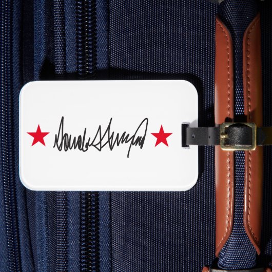 Étiquette À Bagage Signature Trump (Insitu Rectoal 4)