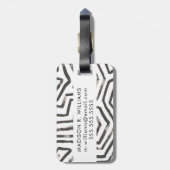 Étiquette À Bagage Signaux mixtes V (Dos Vertical)