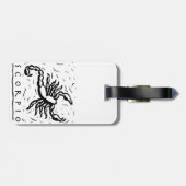 Étiquette À Bagage Signe astrologique de zodiaque d'année (Dos horizontal)