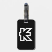 Étiquette À Bagage SIGNE D'ARGENT Laos Kip Lao / Laotien (Dos Vertical)