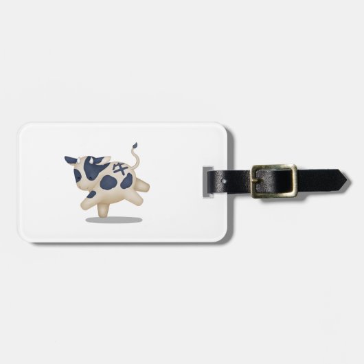 Étiquette À Bagage SIGNE D'Astrologie Zodiac Ox Cute (Devant horizontal)