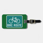 ÉTIQUETTE À BAGAGE SIGNE DE LA VOIE PISTE À VÉLO PISTE À VÉLO (Devant horizontal)