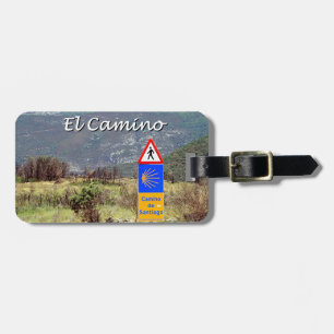 Étiquette À Bagage Signe d'EL Camino De Santiago (légende)