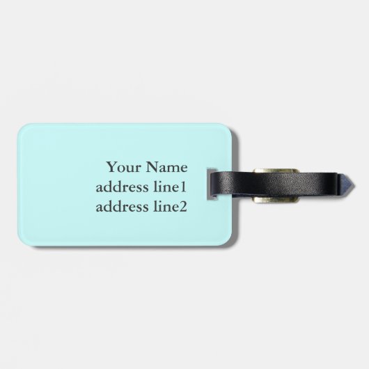 Étiquette À Bagage signe fragile de précaution (Dos horizontal)