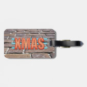ÉTIQUETTE À BAGAGE SIGNE XMAS (Dos horizontal)