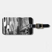 Étiquette À Bagage signes de réservation (Devant horizontal)