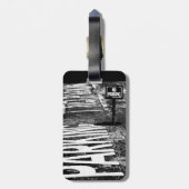 Étiquette À Bagage signes de réservation (Dos Vertical)