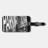 Étiquette À Bagage signes de réservation (Dos horizontal)