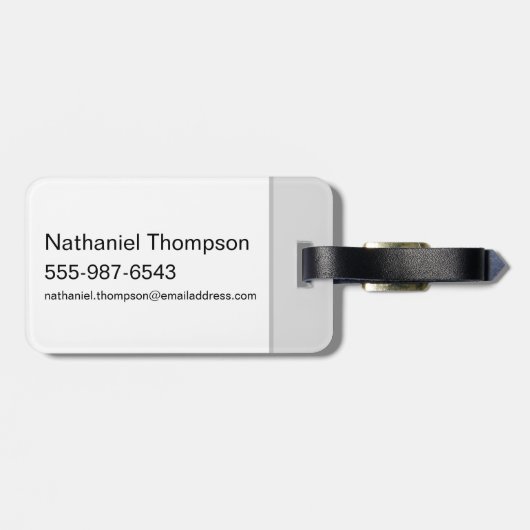 Étiquette À Bagage Silhouette Superman Skybound (Dos horizontal)