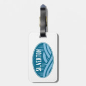 Étiquette À Bagage Silverton Colorado Extérieur (Dos Vertical)