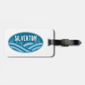 Étiquette À Bagage Silverton Colorado Extérieur (Dos horizontal)