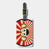 Étiquette À Bagage Singe ! (Devant Vertical)