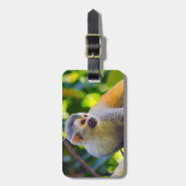 Étiquette À Bagage Singe écureuil à Manuel Antonio NP - Costa Rica (Devant Vertical)