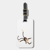 Étiquette À Bagage Singe volant (Devant Vertical)