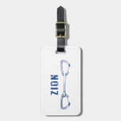 Étiquette À Bagage Sion Rock Escalade Quickdraw (Devant Vertical)