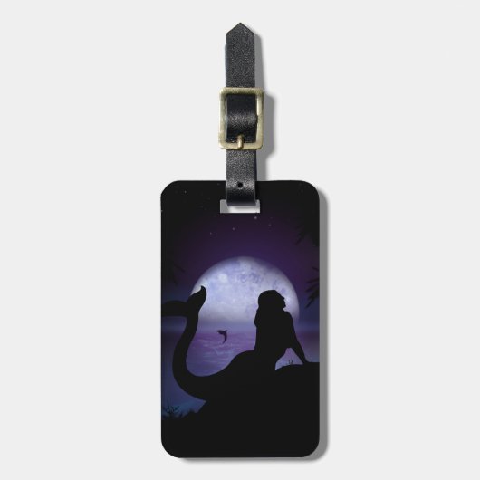 Étiquette À Bagage Sirène (Devant Vertical)