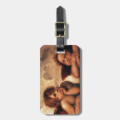 Étiquette À Bagage Sistine Madonna 2 anges par Raphael (Devant Vertical)
