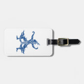 Étiquette À Bagage SIX Danseuse thaïlandaise ⚠ Thaïlande ⚠ (Devant horizontal)