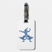 Étiquette À Bagage SIX Danseuse thaïlandaise ⚠ Thaïlande ⚠ (Dos Vertical)