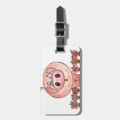 Étiquette À Bagage Six petits porcs (Devant Vertical)