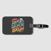Étiquette À Bagage six seven bruh (Devant Horizontal)
