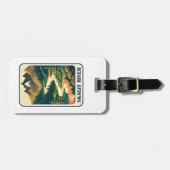 Étiquette À Bagage Skagit River Washington Colors (Devant horizontal)