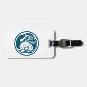 Étiquette À Bagage skeleorca (Devant horizontal)