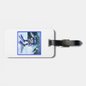 Étiquette À Bagage Ski alpin 2 (Dos horizontal)